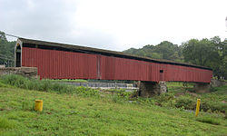 Pine Grove Covered Bridge (1884) National Register of Historic Places