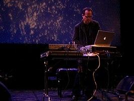 Carl Stone performing at Cité de la Musique, Paris, November 1, 2003