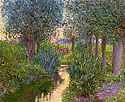 Lilla Cabot Perry - A Stream Beneath Poplars - c. 1890-1900.jpg
