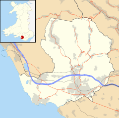 Sarn is located in Bridgend
