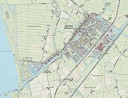 Map of Workum