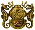 Diving officer badge