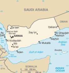 Map of Yemen