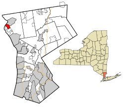 Location of Buchanan, New York