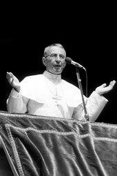 Photograph of Pope John Paul I