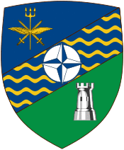 Coat of arms of the Allied Maritime Command.svg