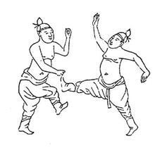 Illustration of kwonbup practitioners from the muyedobotongji.png