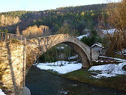Ponte della Maestà at Portico di Romagna.