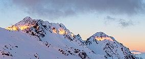 Peaks between Hukere Stream and Shift Creek valley, Nelson Lakes National Park, New Zealand.jpg