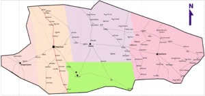 Map of Jarar Zone