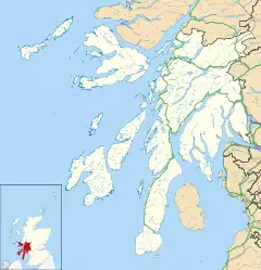 Lochbuie is located in Argyll and Bute
