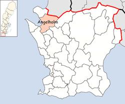 Ängelholm Municipality in Scania County.png