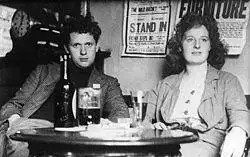 Caitlin with husband Dylan Thomas, late 1930s