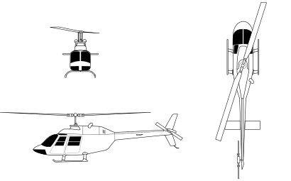 Bell 206A orthographical image.svg