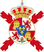 Lesser Coat of arms of Spain (1843-1868 and 1874-1931)-Version of the Colours.svg
