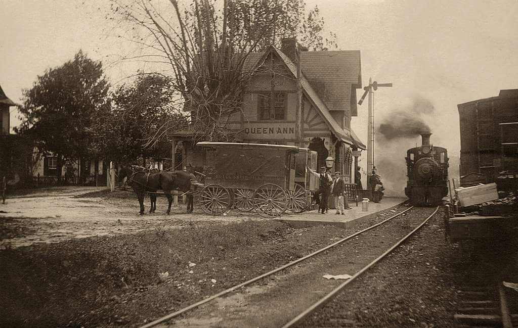 Queen Anne Station, around 1910