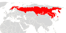Myodes rufocanus range map.png