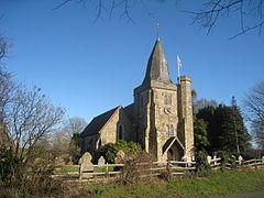 St James Church, Ewhurst Green - geograph.org.uk - 1741430.jpg