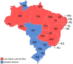 2006 Brazilian presidential election map (Round 2).svg
