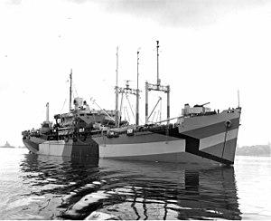 USS St. George (AV-16) at anchor, circa in mid-1944.jpg