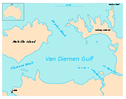 Van Diemen Gulf Australia.svg