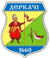 Coat of arms of Derhachi