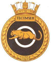Badge of HMCS Tecumseh