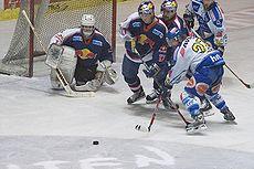 Ice Hockey goalkeeper Irbe of EC Red Bull Salzburg.jpg