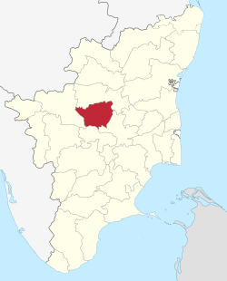 Location in Tamil Nadu, India