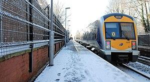 Train, Dunmurry station (2).jpg