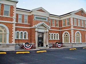 Wabash Railroad Station and Railway Express Agency in Decatur