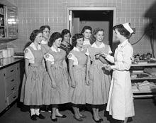 Candy Stripers in training in Tallahassee, Florida (9932666936).jpg
