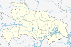 Zaoyang is located in Hubei