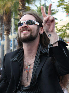 Bo Bice in The American Idol Experience motorcade at Walt Disney World.