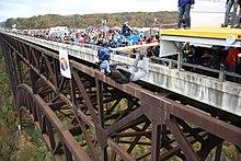 BASE jump on Bridge Day