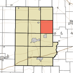 Map highlighting Floyd Township, Putnam County, Indiana.svg