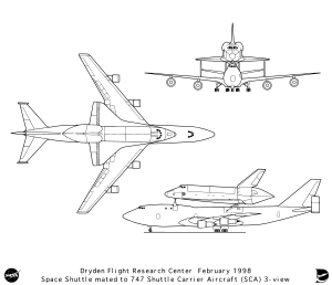 SCA 3-view schematic