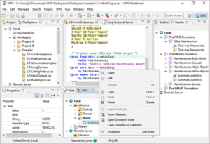 WPS Workbench running on Windows 10
