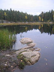 Mustalampi Lake in Nuuksio.jpg