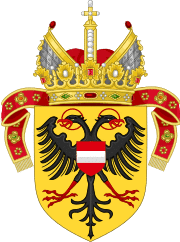 CoA Frederick III of Habsburg.svg