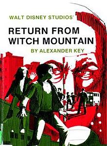 Cover of Return from Witch Mountain by Alexander Key 1978 Westminster Press 1st ed.jpg