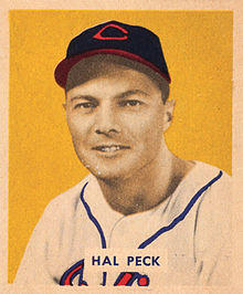Hal Peck 1949 Bowman card.jpg