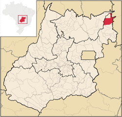 Location in Goiás state