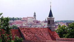 View to the old town