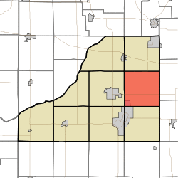 Location in Starke County