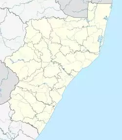 Glencoe is located in KwaZulu-Natal