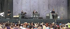 Editors performing at the Nova Rock festival in 2016