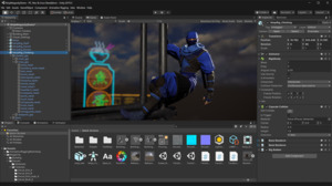 Unity's user interface as of 2020