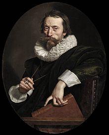 Portrait of Giovanni Battista Marino, c. 1621. Oil on canvas, 81.0 x 65.7 cm. Detroit, Detroit Institute of Arts [1]