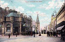 Glasgow. Glasgow Cross. Postcard, c. 1910.jpg